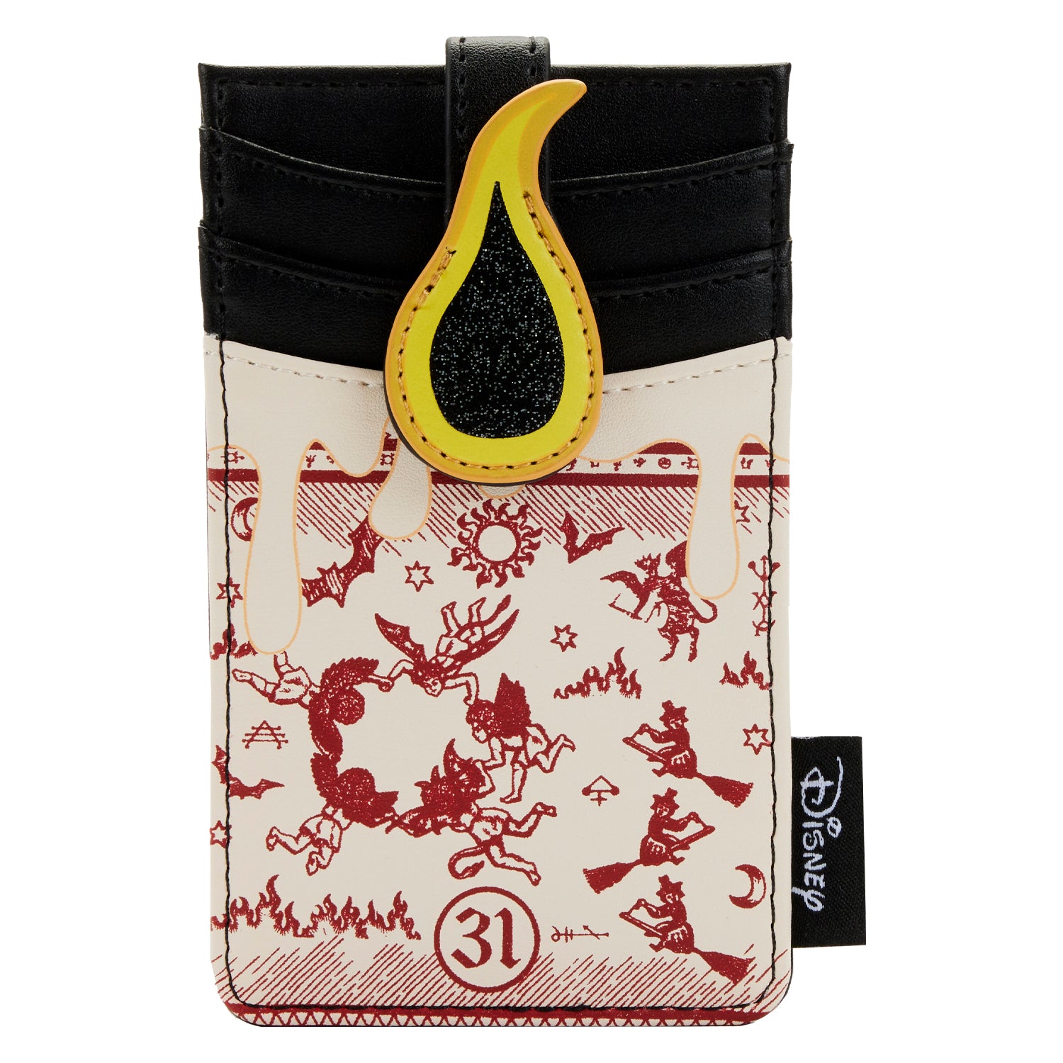 Hocus Pocus Black Flame Glow Candle Card Holder - Disney - Loungefly Card Holder