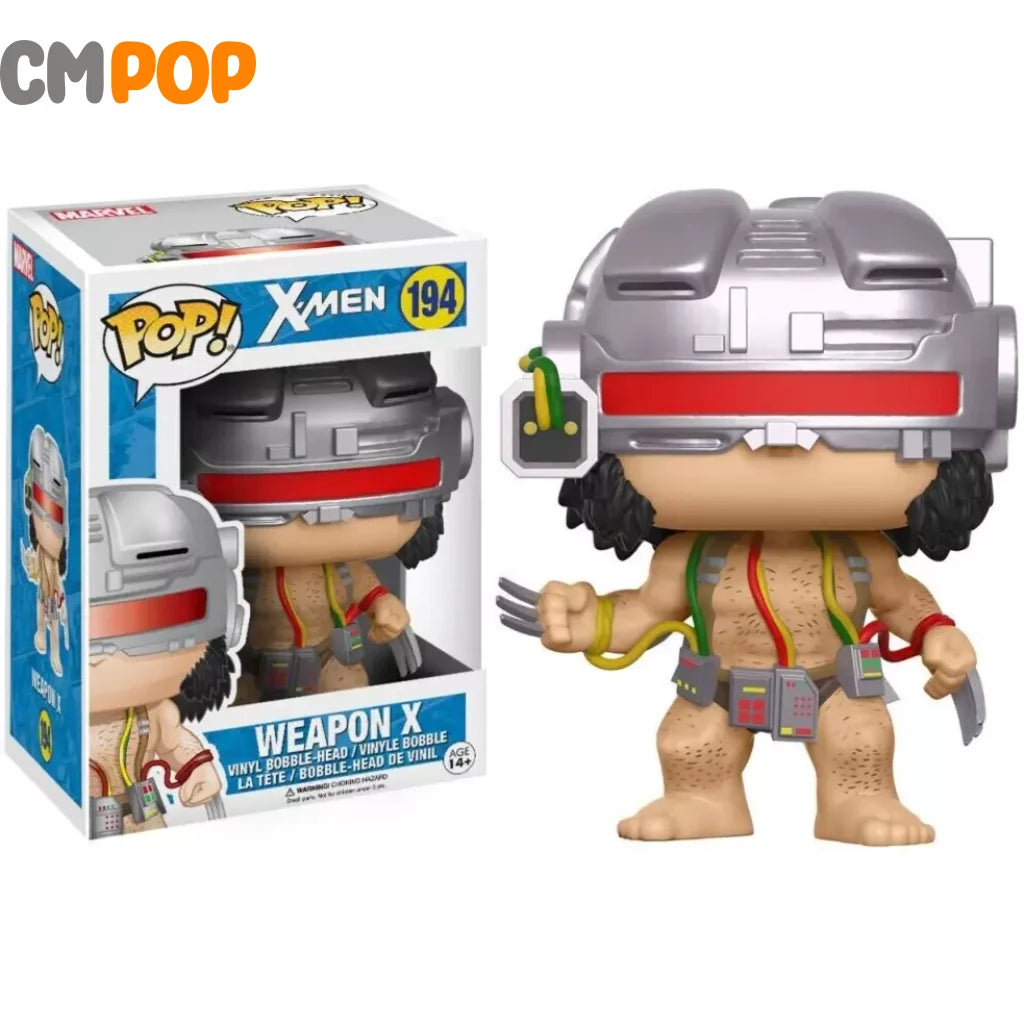 Weapon X - #194 Funko Pop! Marvel Men Pop