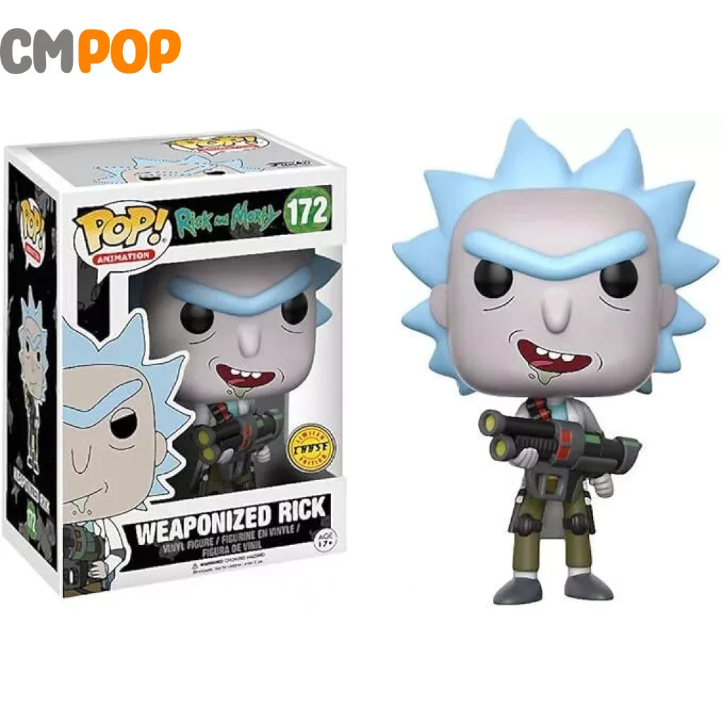 Weaponized Rick - #172 Funko Pop! Animation And Morty Limited Edition Chase
