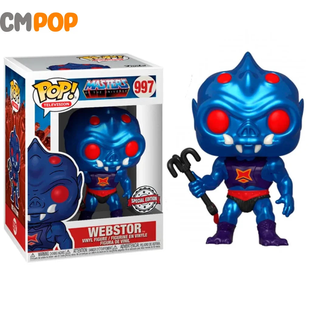 Webstor - #997 Funko Pop! Television Masters Of The Universe Special Edition