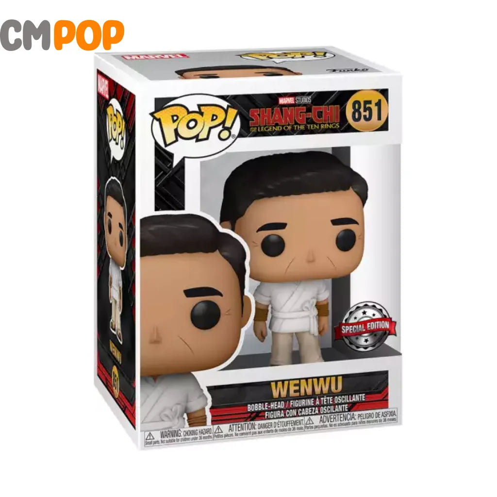 Wenwu- #851 - Funko Pop! Marvel Shang-Chi And The Legend Of Ten Rings Special Edition Pop