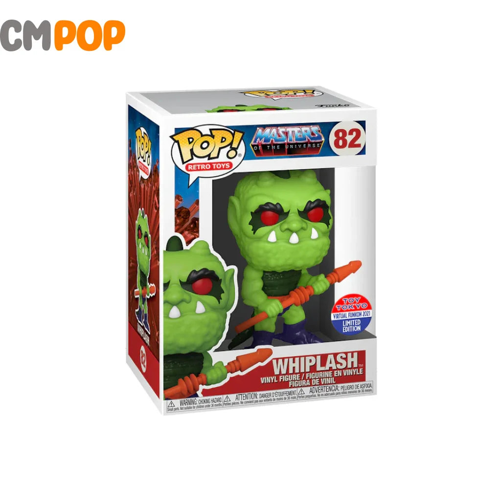 Whiplash - #82 Funko Pop! Retro Toys Masters Of The Universe Toy Tokoy 2021 Virtual Funkon Limited