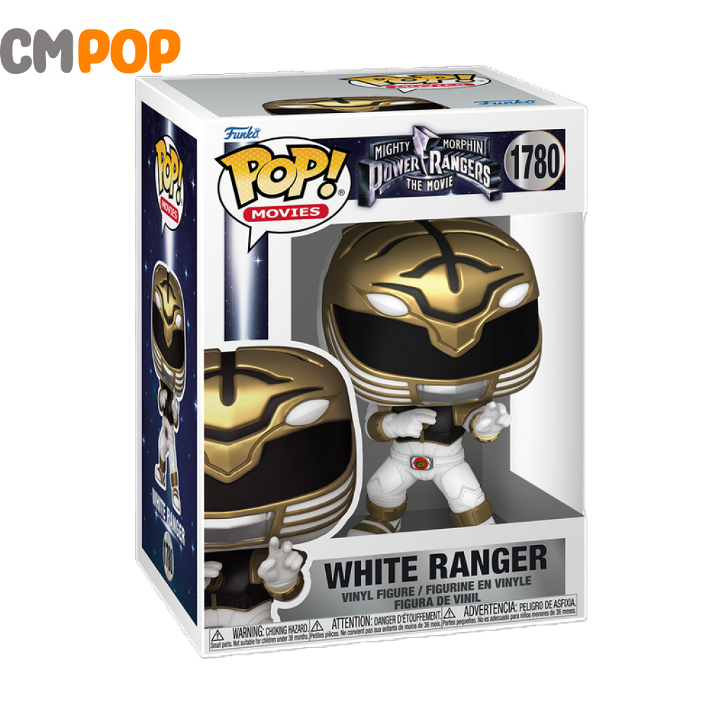 White Ranger - #1780 - Funko Pop! - Movies - Mighty Morphin Power Rangers Funko Pop