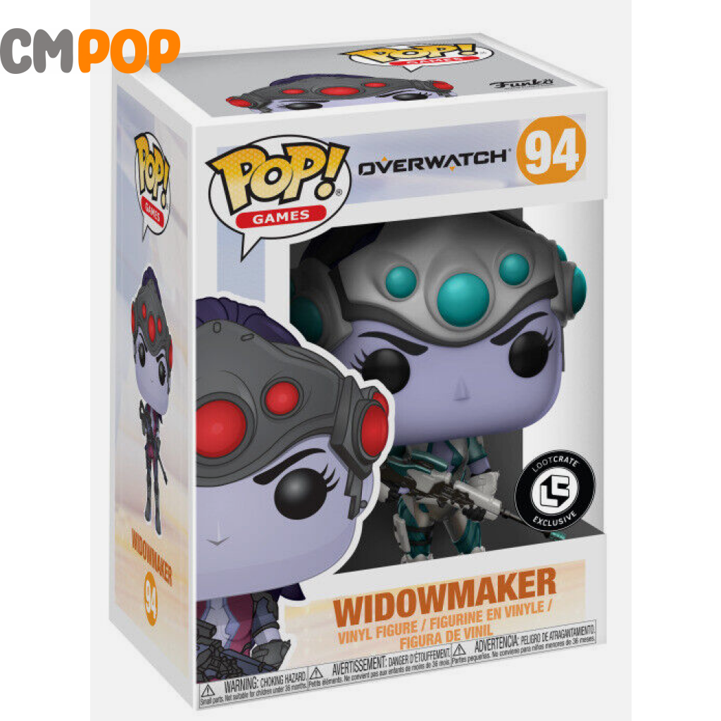 Widowmaker - #94 Funko Pop! Overwatch Lootcrate Exclusive Pop