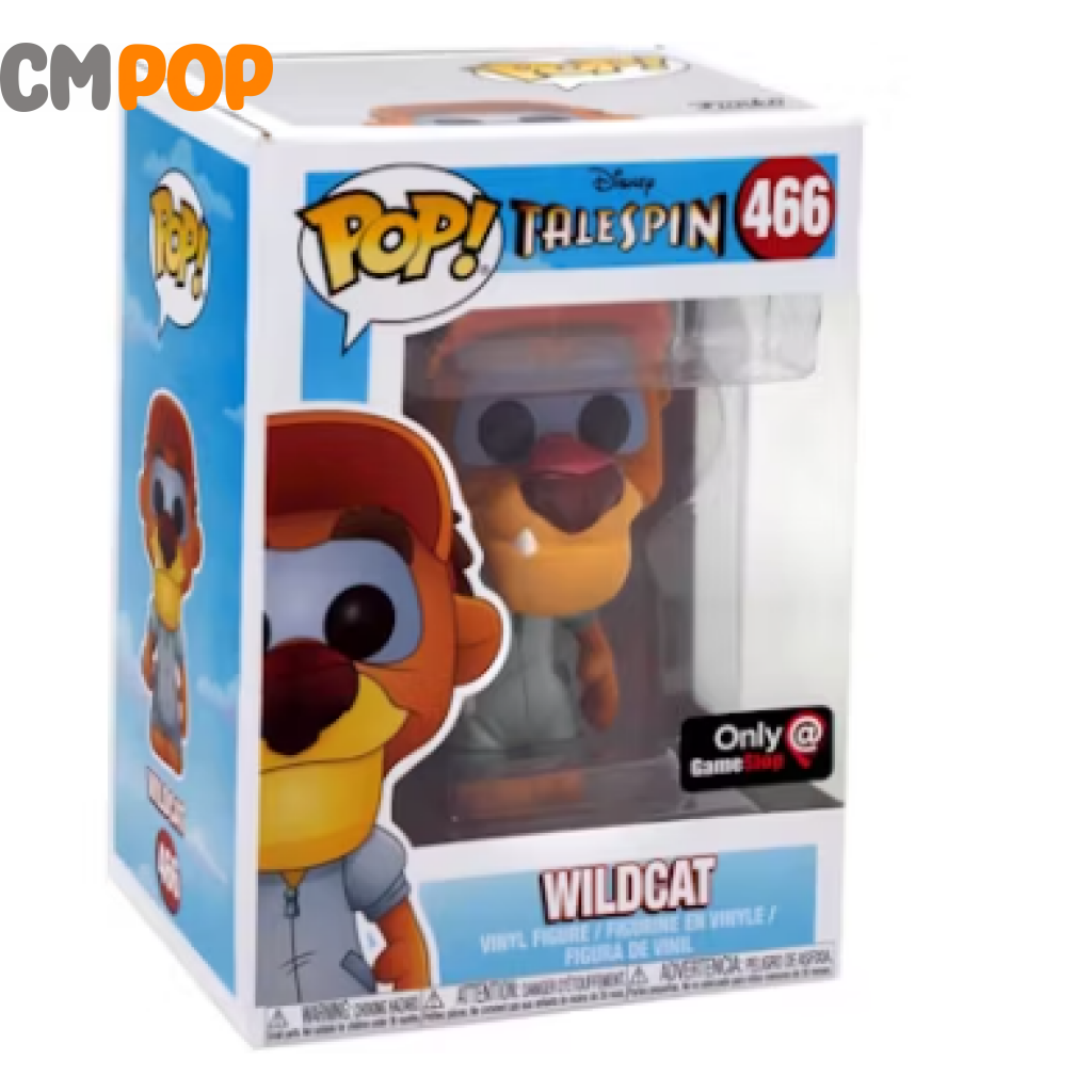 Wildcat - Talespin #466 Funko Pop! Disney Gamestop Exclusive Pop