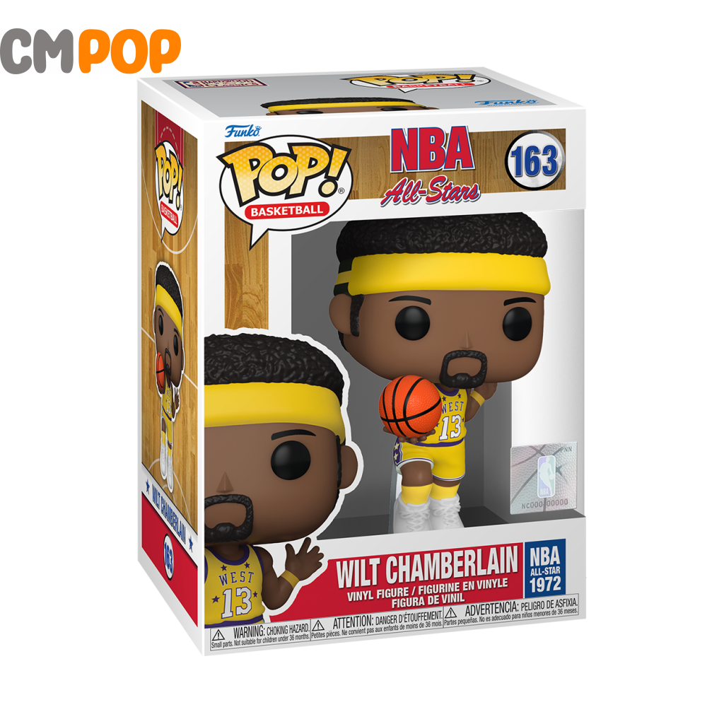 Wilt Chamberlain - #163- Funko Pop! Nba All Star Legends Pop