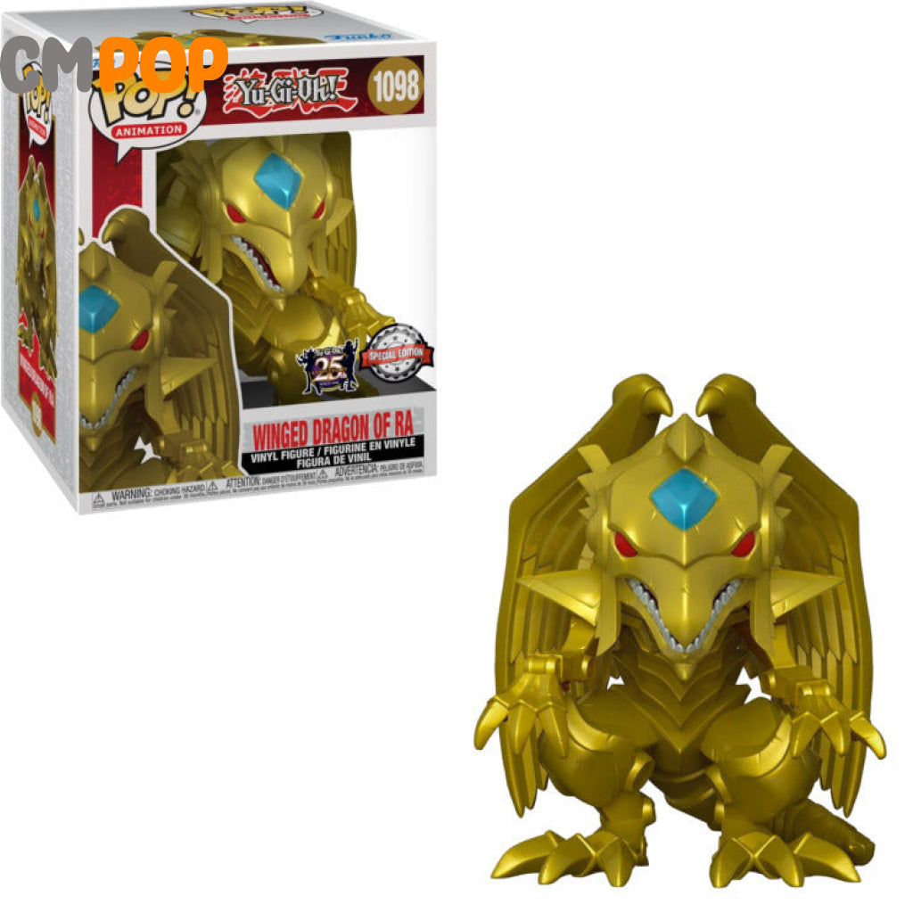 Winged Dragon Of Ra - #1098 - Funko Pop! - Animation - Yu-Gi-Oh - Special Edition Funko Pop