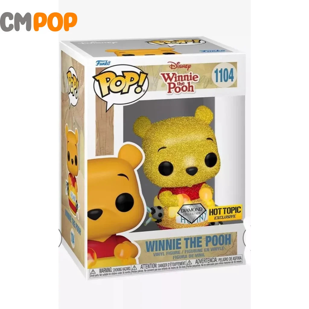 Winnie The Pooh - #252 Funko Pop! Disney Diamond Collection Hot Topic Exclusive Pop