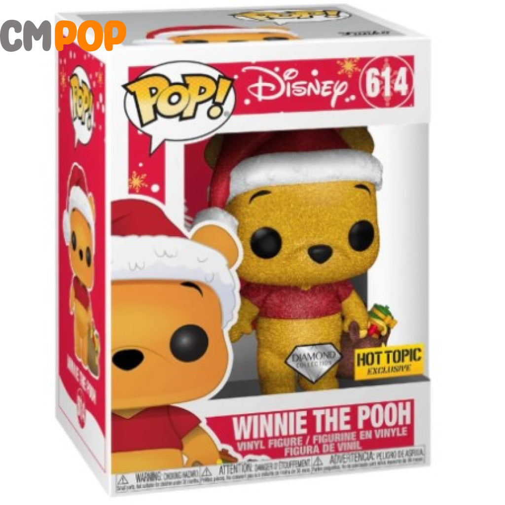 Winnie The Pooh - #614 Funko Pop! Disney The Diamond Collection- Hot Topic Exclusive Pop