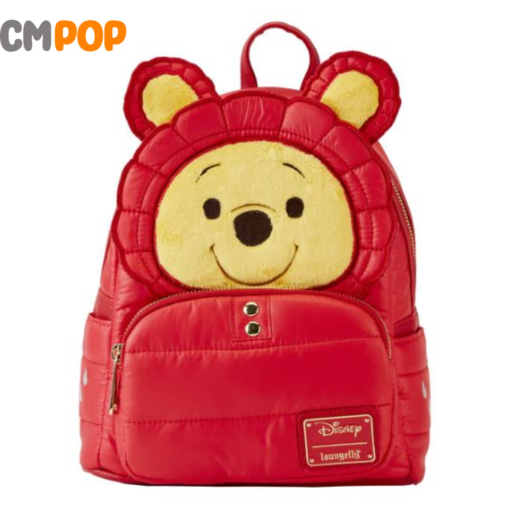Winnie The Pooh Puffer Jacket- Disney - Loungefly Mini Backpack
