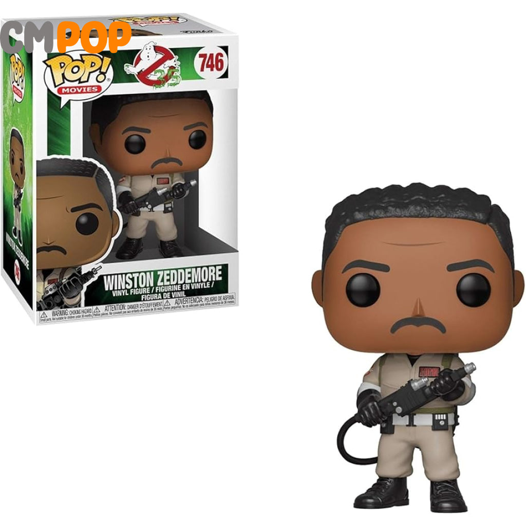 Winston Zeddemore - #746 - Funko Pop! - Movies - Ghostbusters Funko Pop
