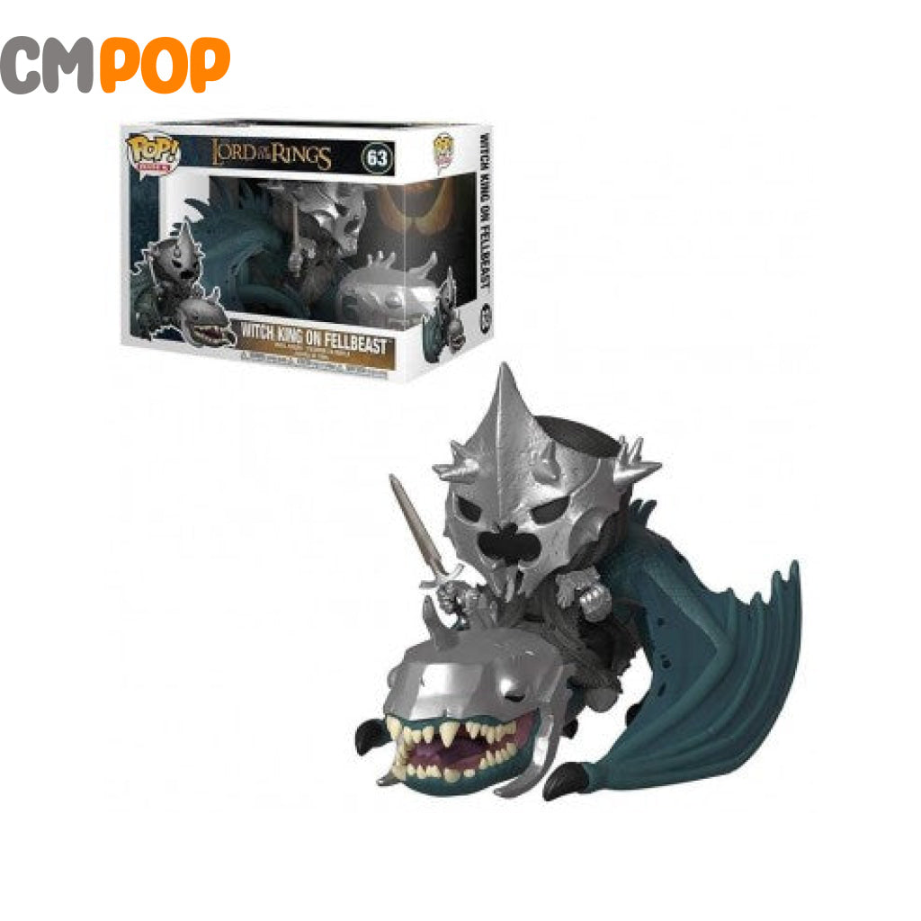 Witch King On Fellbeast - #63 Funko Pop! The Lord Of The Rings Movies Rides Pop