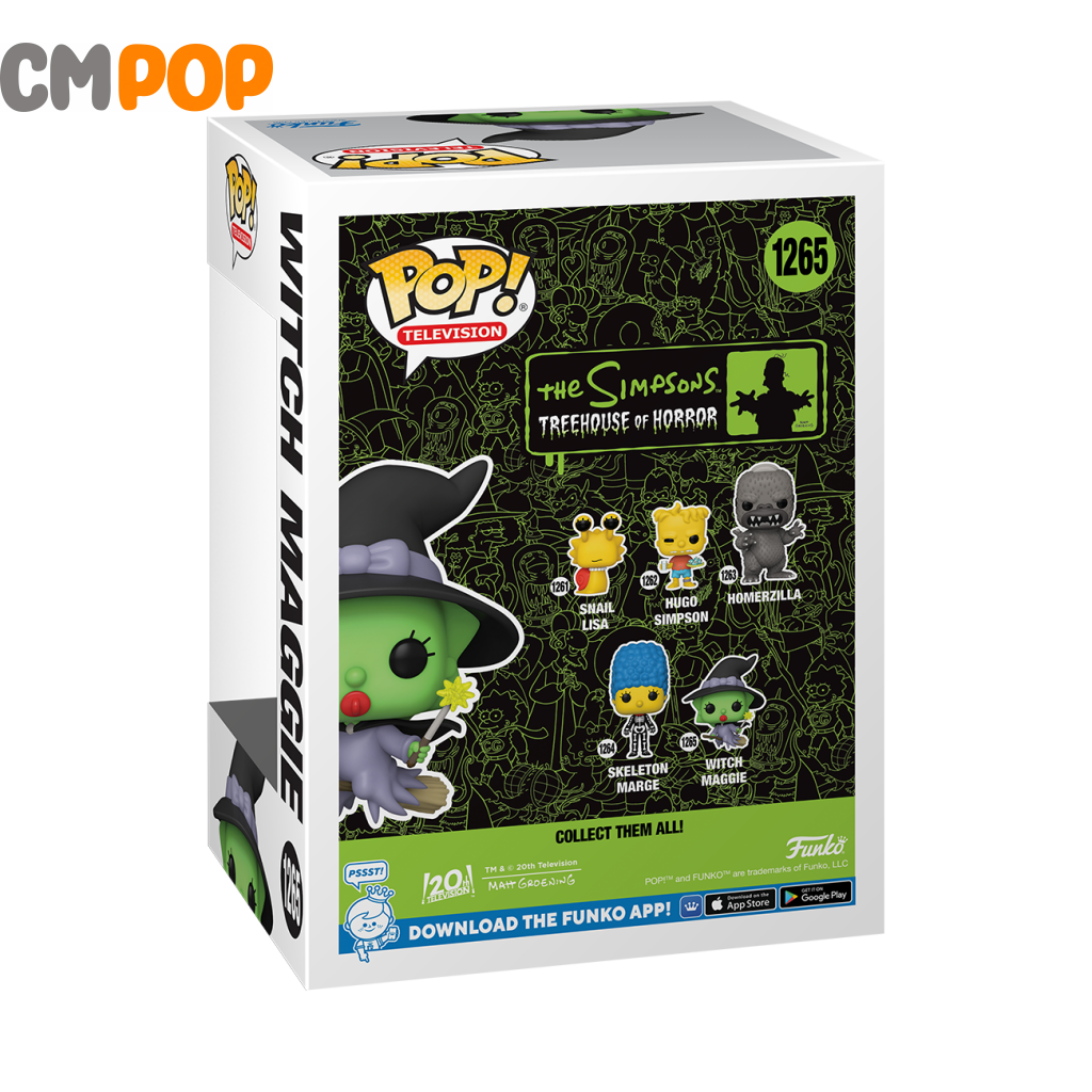 Witch Maggie - #1265 Funko Pop! The Simpsons Pop