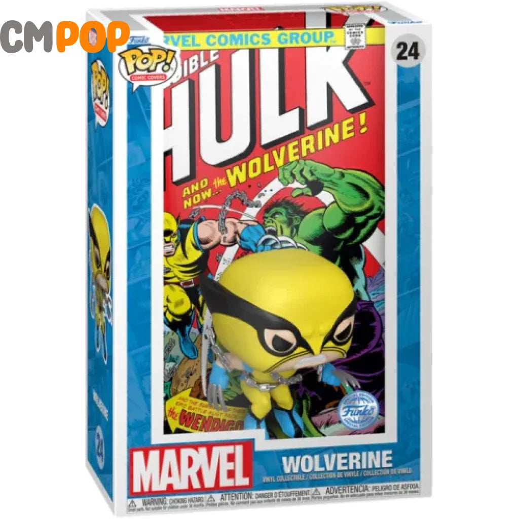 Wolverine - #24 Funko Pop! Comic Cover Marvel Exclusive Pop