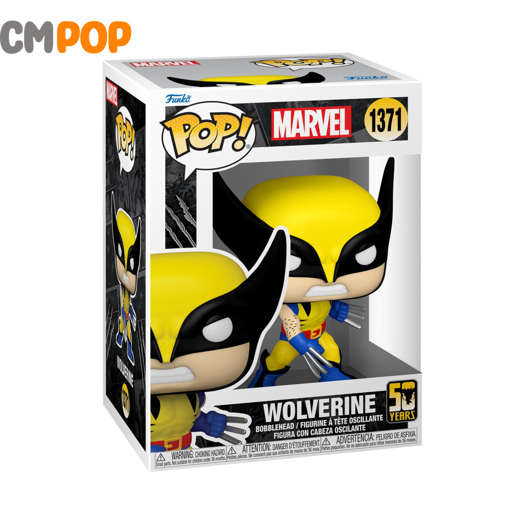 Wolverine - 50Th #1371 Funko Pop! Marvel Pop