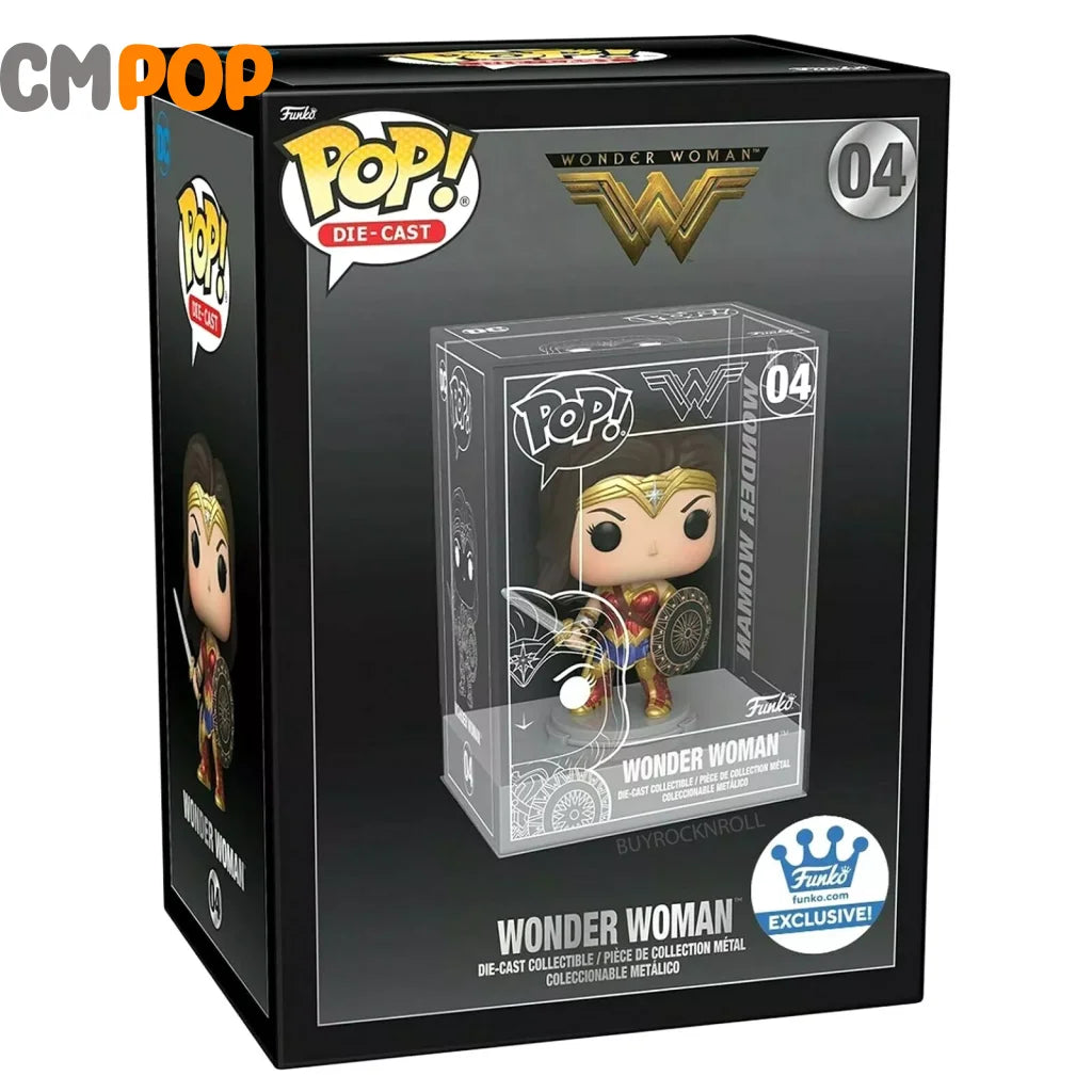Wonder Woman - #04 Funko Pop! Die-Cast Marvel Pop