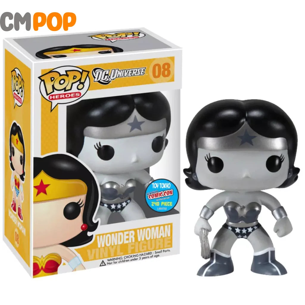 Wonder Woman - #08 - Funko Pop! - Heroes - DC Universe - Toy Tokyo New York Comic Con 240 Piece Limited Funko Pop