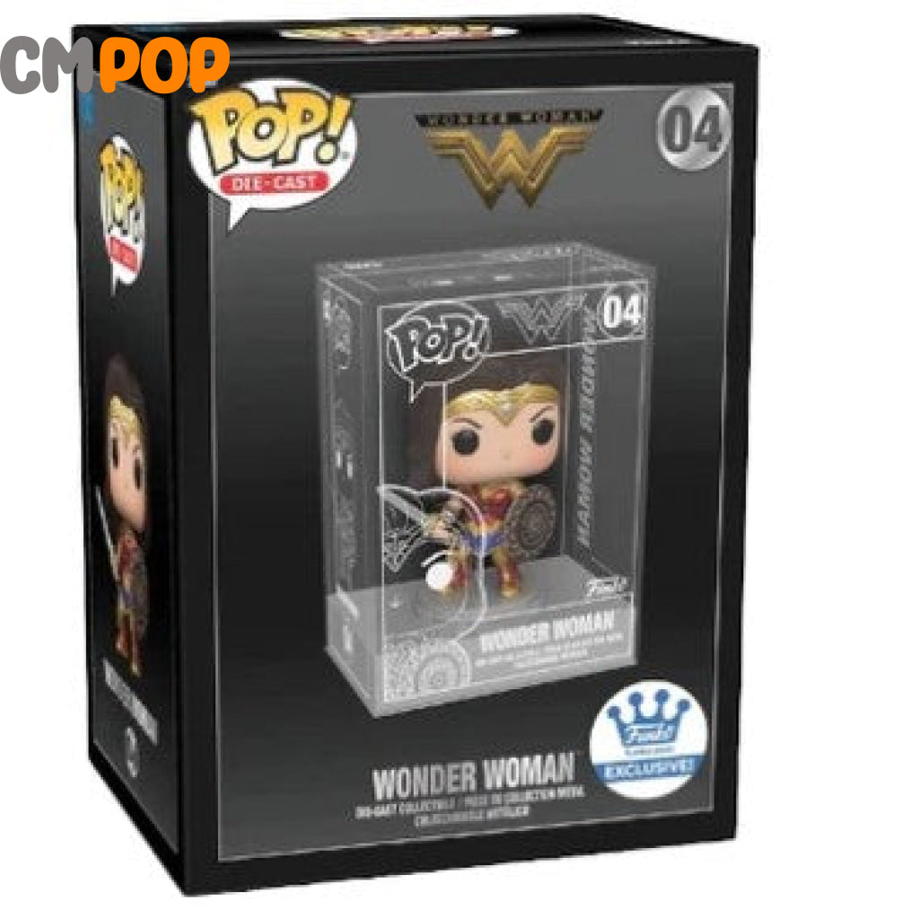 Wonder Woman Diecast Sealed - #04 Funko Pop! Exclusive Pop