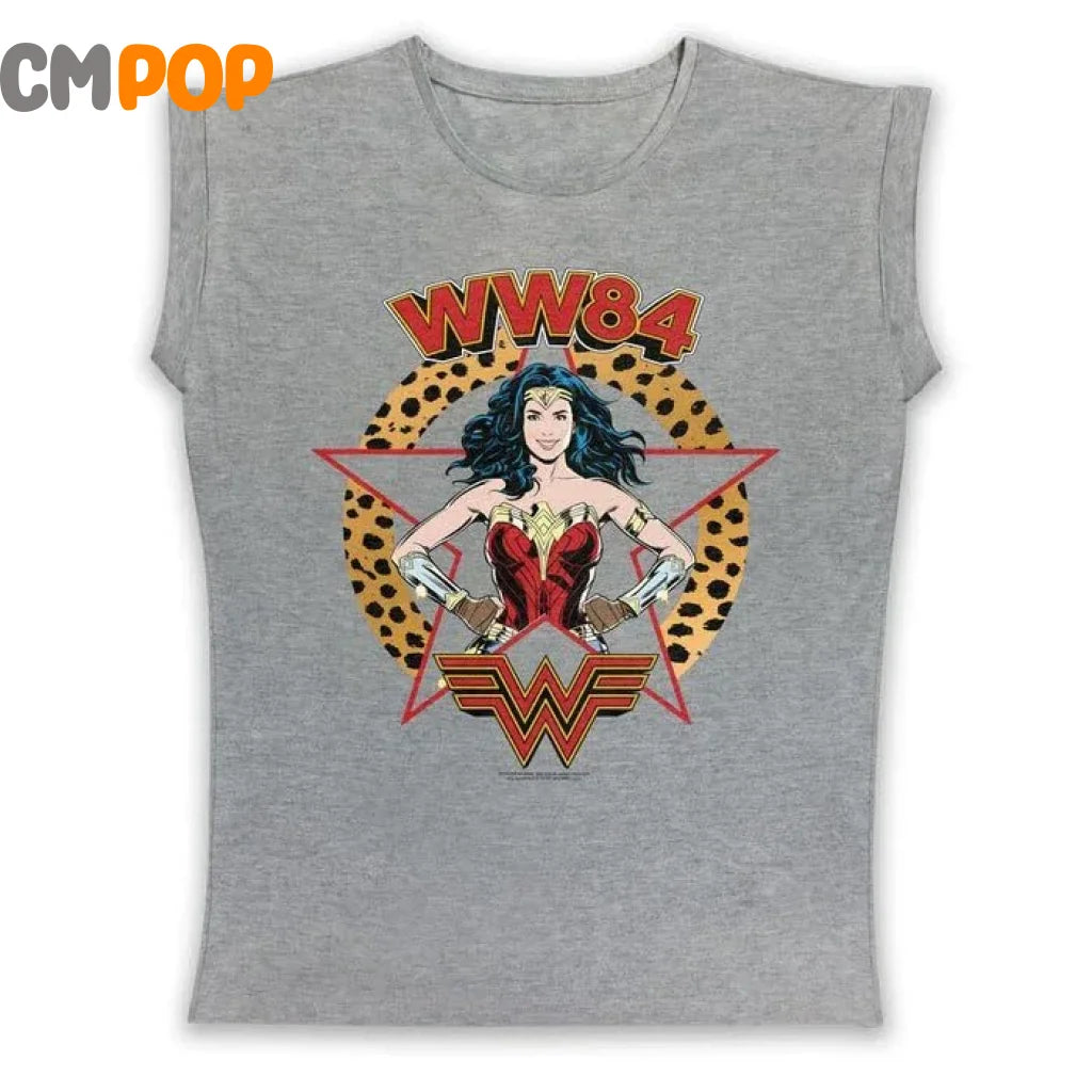 Wonder Woman Leopard Print Ladies - T-Shirt t-shirt