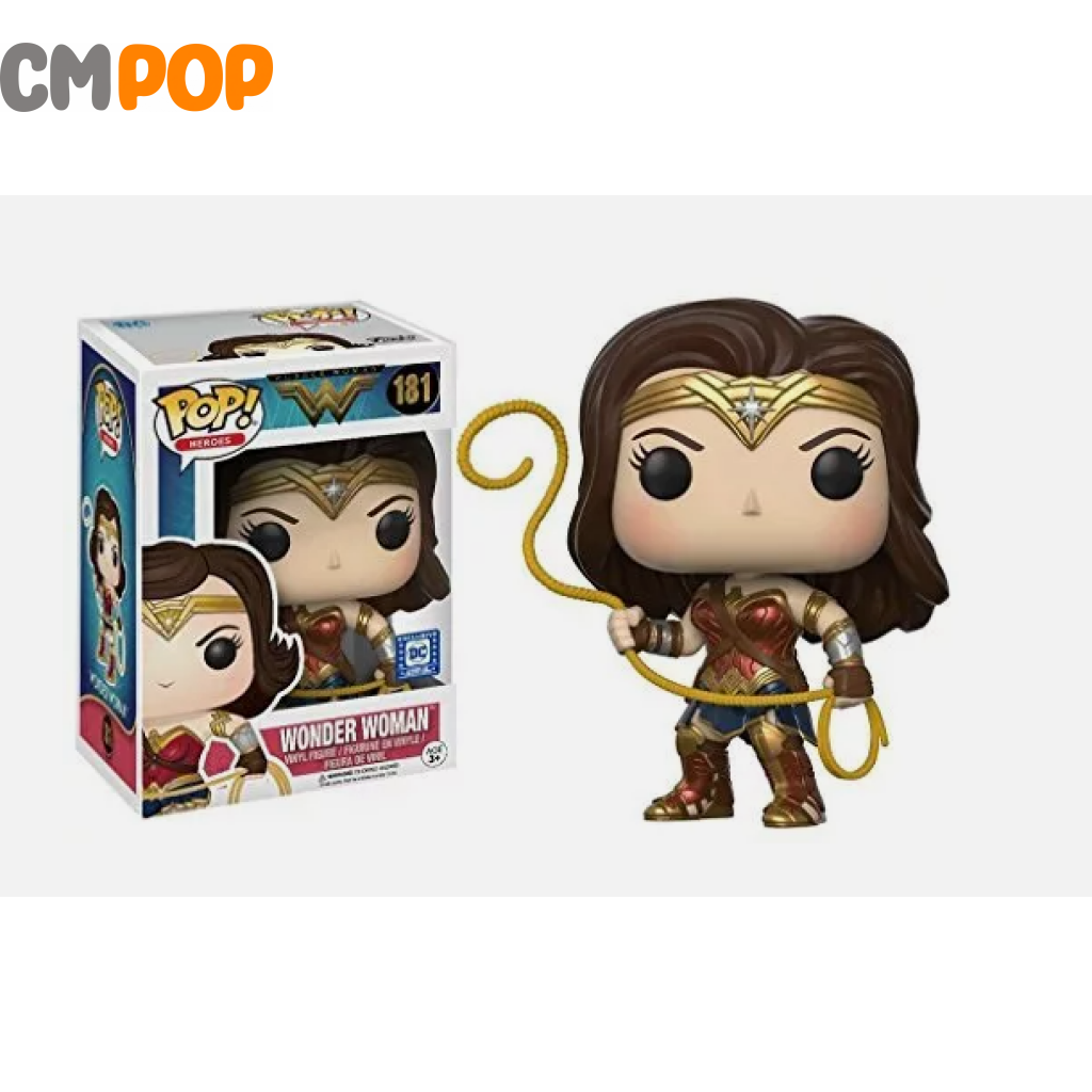 Wonder Women - #181 Funko Pop! Wonderwoman Dc Exclusive Pop