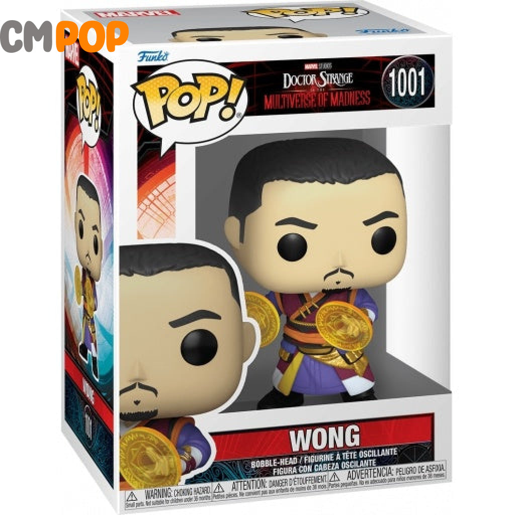 Wong- #1001 - Funko Pop! - Marvel Studios - Doctor Strange Multiverse of Madness Funko Pop