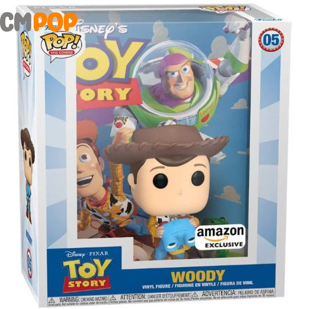 Woody - #05 Funko Pop! Vhs Covers Disney Toy Story Amazon Exclusive Pop