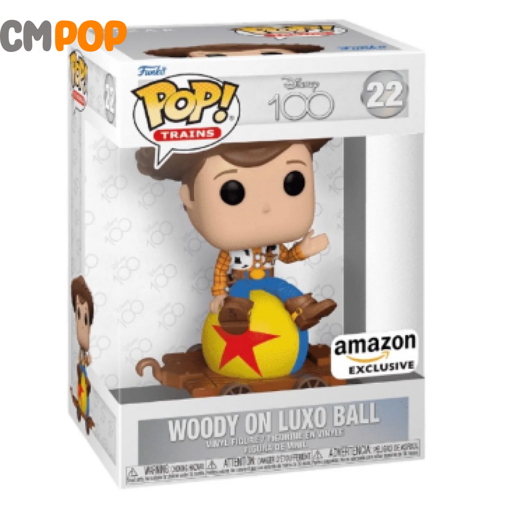 Woody On Luxo Ball - #22 - Funko Pop! - Disney - Amazon Exclusive