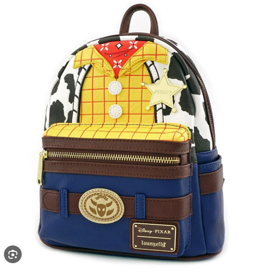 Loungefly X Pixar Toy Story Woody Cosplay Mini Backpack