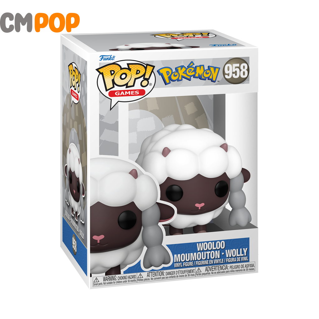 Wooloo - #958 Funko Pop! Pokemon Pop
