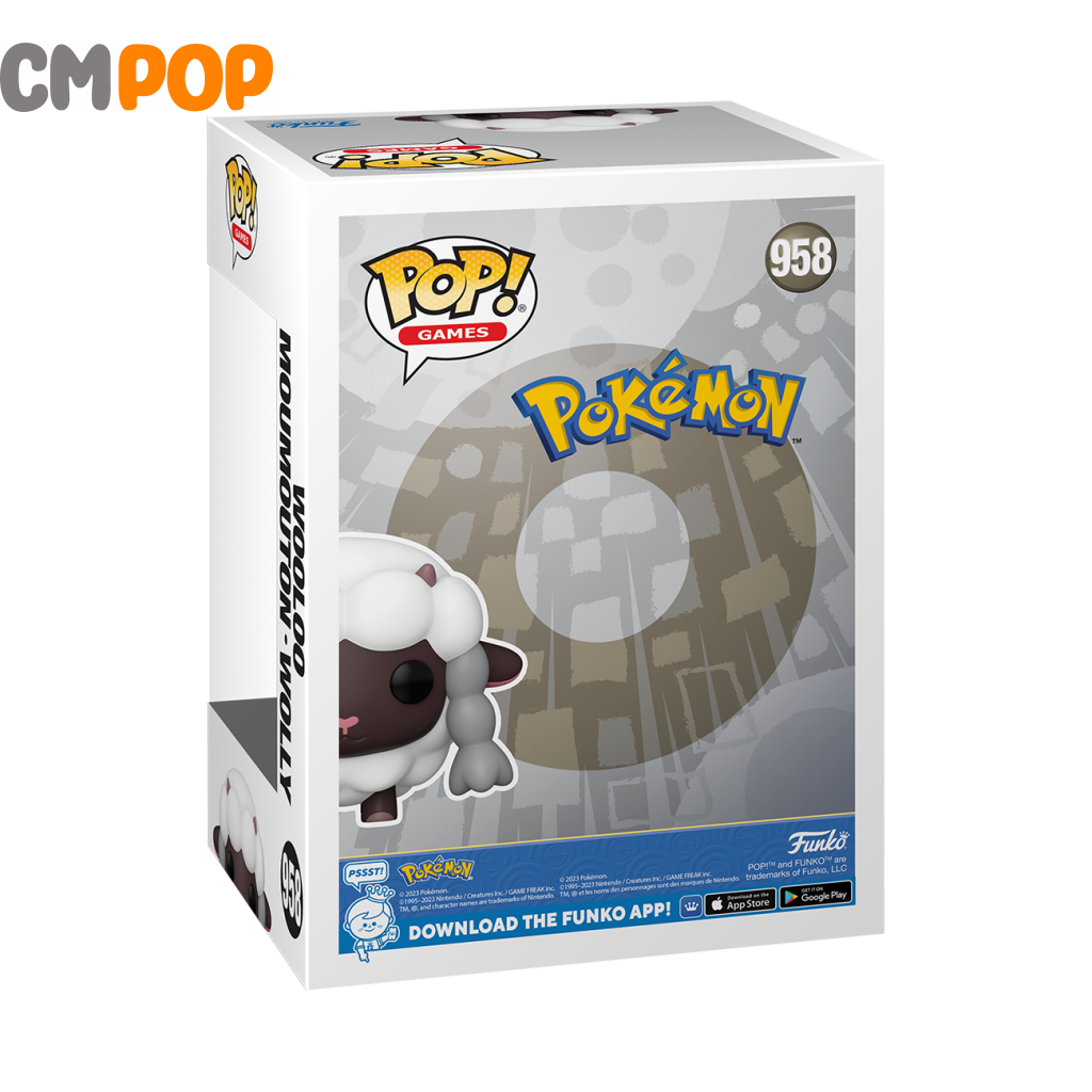 Wooloo - #958 Funko Pop! Pokemon Pop