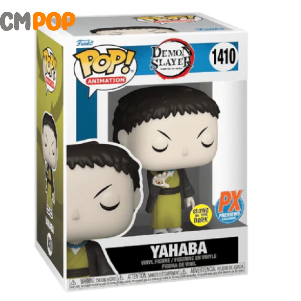 Yahaba - #1410 Funko Pop! Demon Slayer Gitd Px Exclusive Pop
