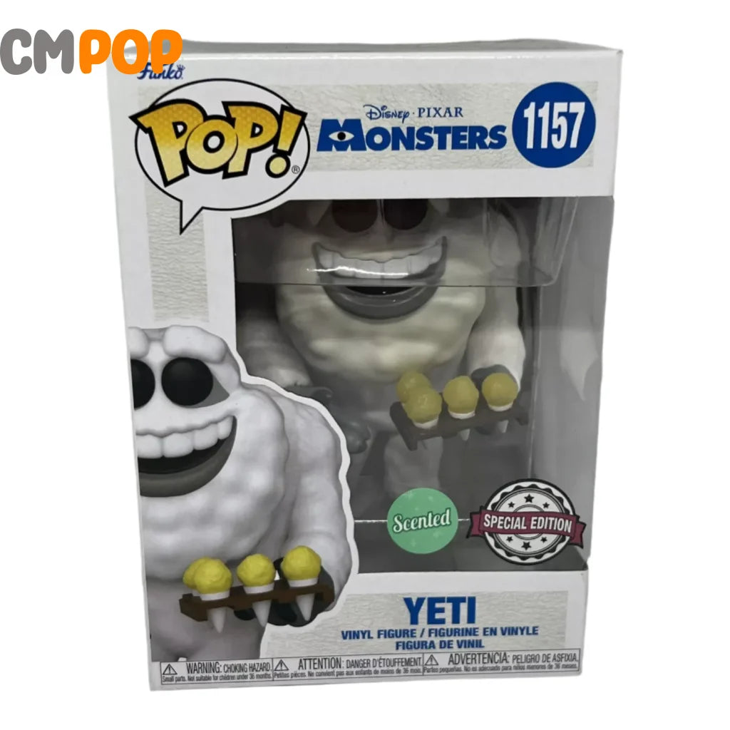 Yeti - #1157 - Funko Pop! - Disney - Pixar - Monsters Inc - Scented - Special Edition Funko Pop