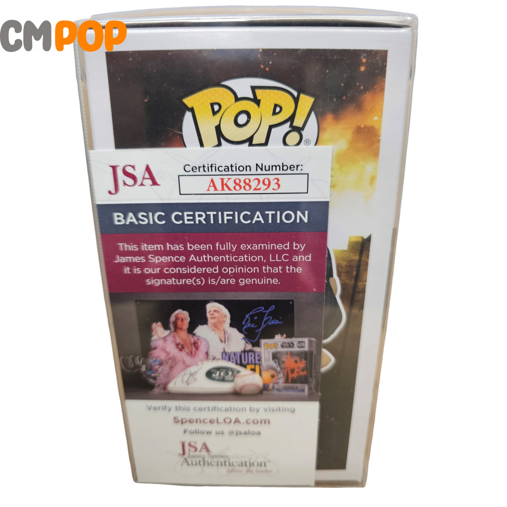 Ymirs Titan Signed Jsa Certified - #1168 Funko Pop! Attack On Pop