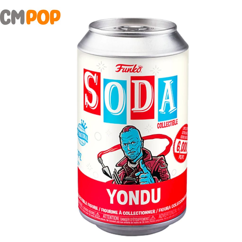 Yondu - Funko Vinyl Soda 6 000 Pieces Chance Of Chase