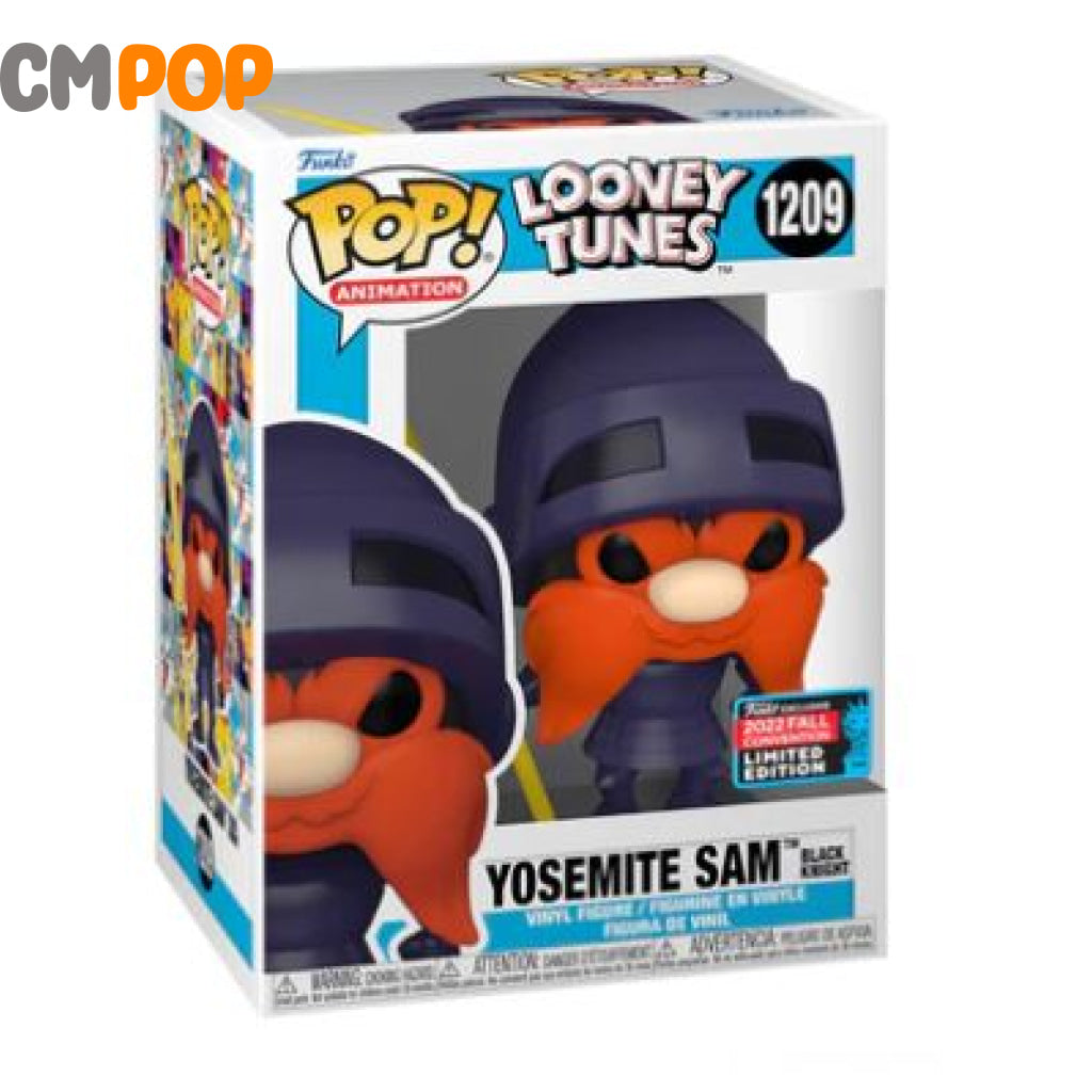 Yosemite Sam Black Knight - #1209 Funko Pop! Looney Toons Nycc Convention Exclusive Pop