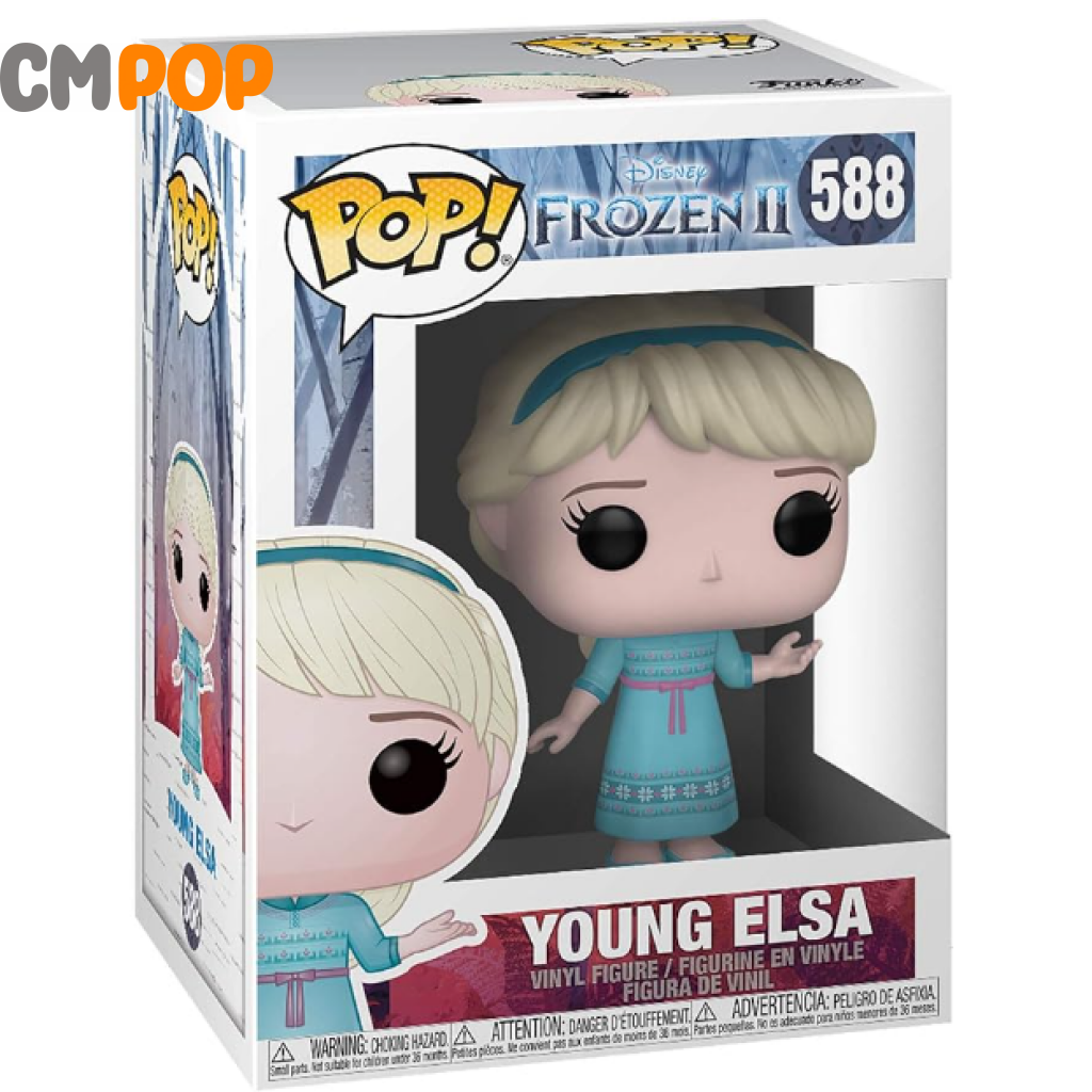Young Elsa - #588 Funko Pop! Disney Frozen Ii Pop