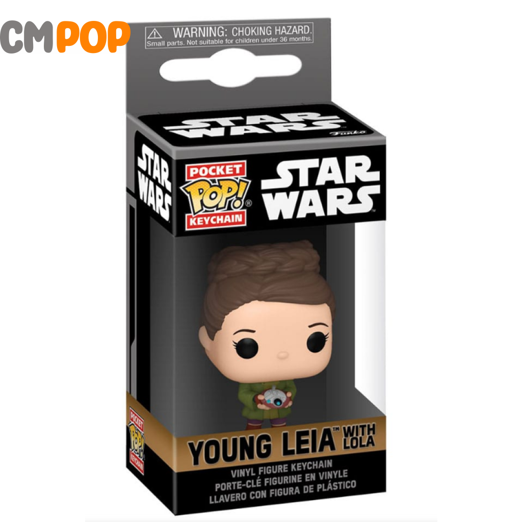 Young Leia With Lola - Funko Pop! Keychain Star Wars Pop