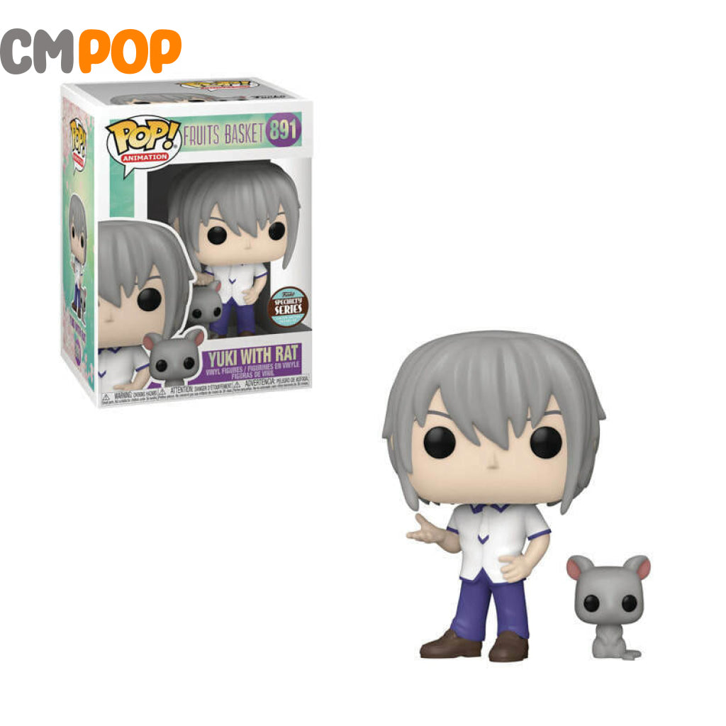 Yuki With Rat - #891 Funko Pop! Animation Fruits Basket Speciality Series