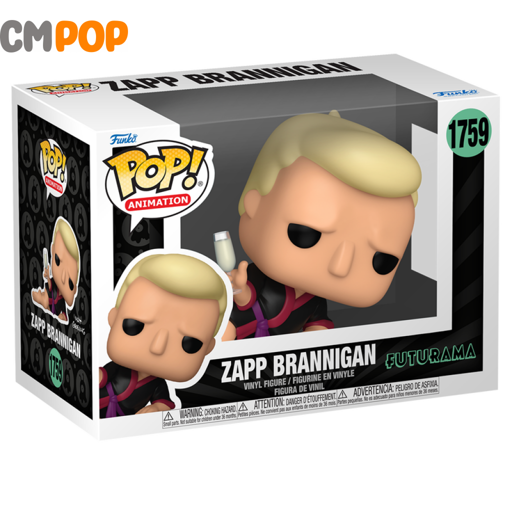 Zapp Brannigan - #1759 Funko Pop! Animation Futurama Pop