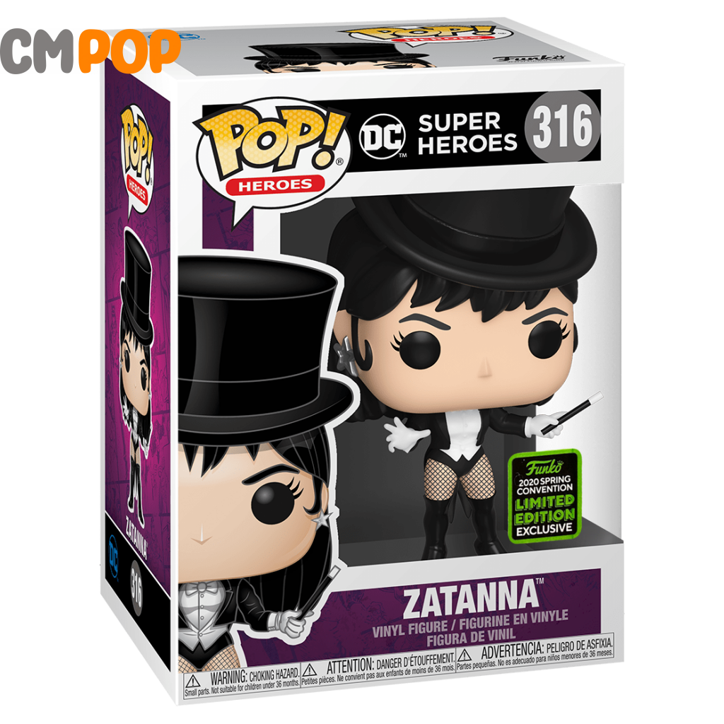 Zatanna - #316 Funko Pop! Heroes Dc 2020 Convention Exclusive