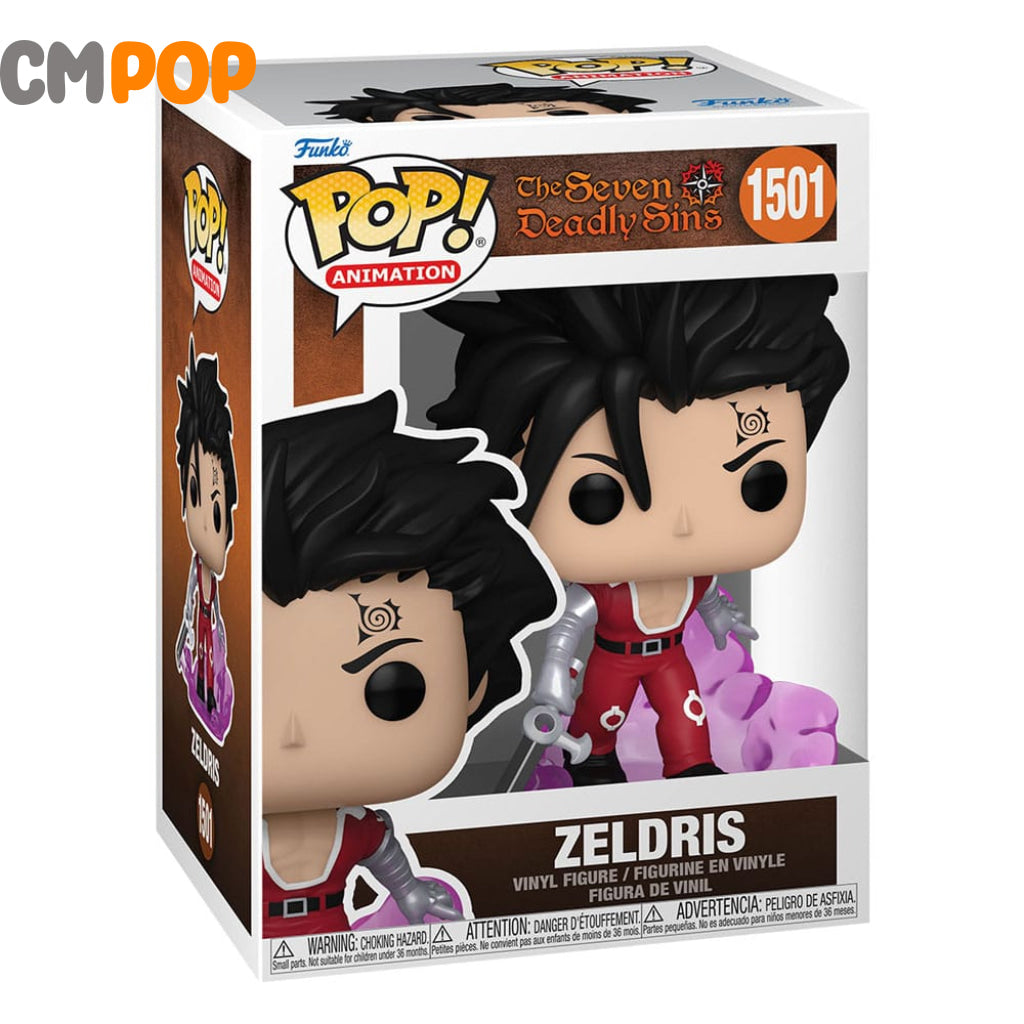 Zeldris - #1501 - Funko Pop! - Animation - The Seven Deadly Sins Funko Pop