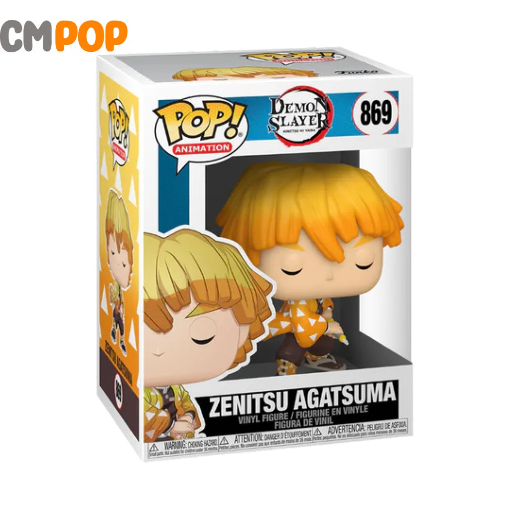 Zenitsu Agatsuma - #869 Funko Pop! Demon Slayer Pop