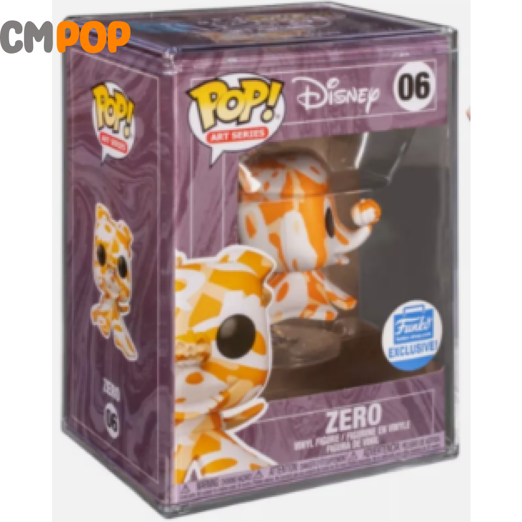 Zero - #06 - Funko Pop! - Disney -Art Series - Funko Limited Edition Exclusive (In Hard Stack) Funko Pop