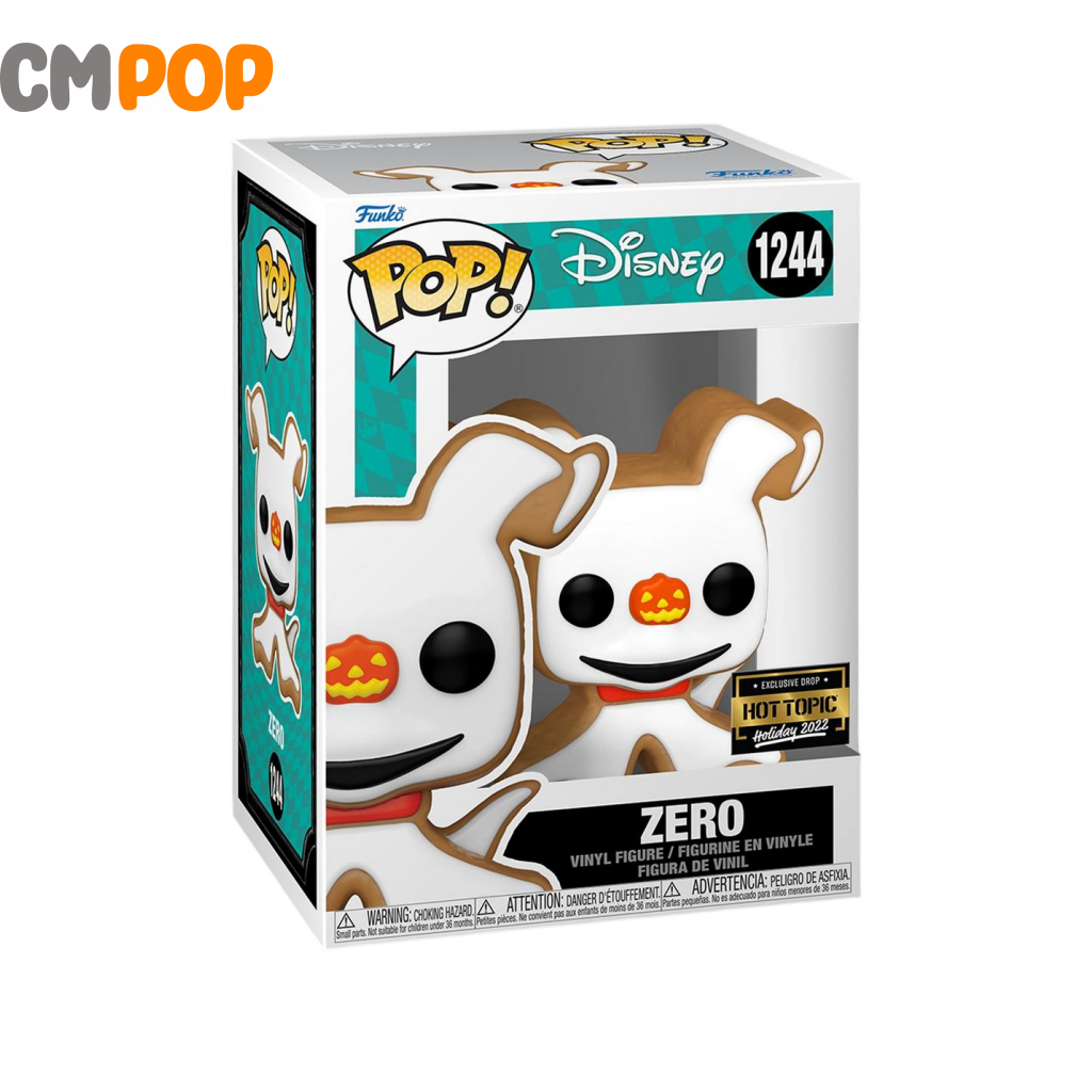 Zero Gingerbread - #1244 Funko Pop! Disney Hot Topic Exclusive Pop