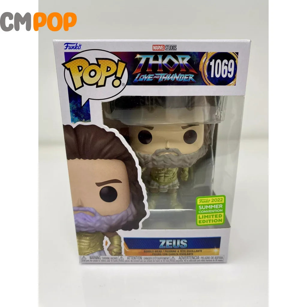 Zeus - #1069 Funko Pop! Marvel Thor Love And Thunder 2022 Summer Con Exclusive Pop