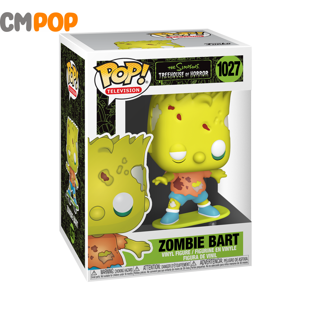 Zombie Bart - #1027 Funko Pop! The Simpsons Pop