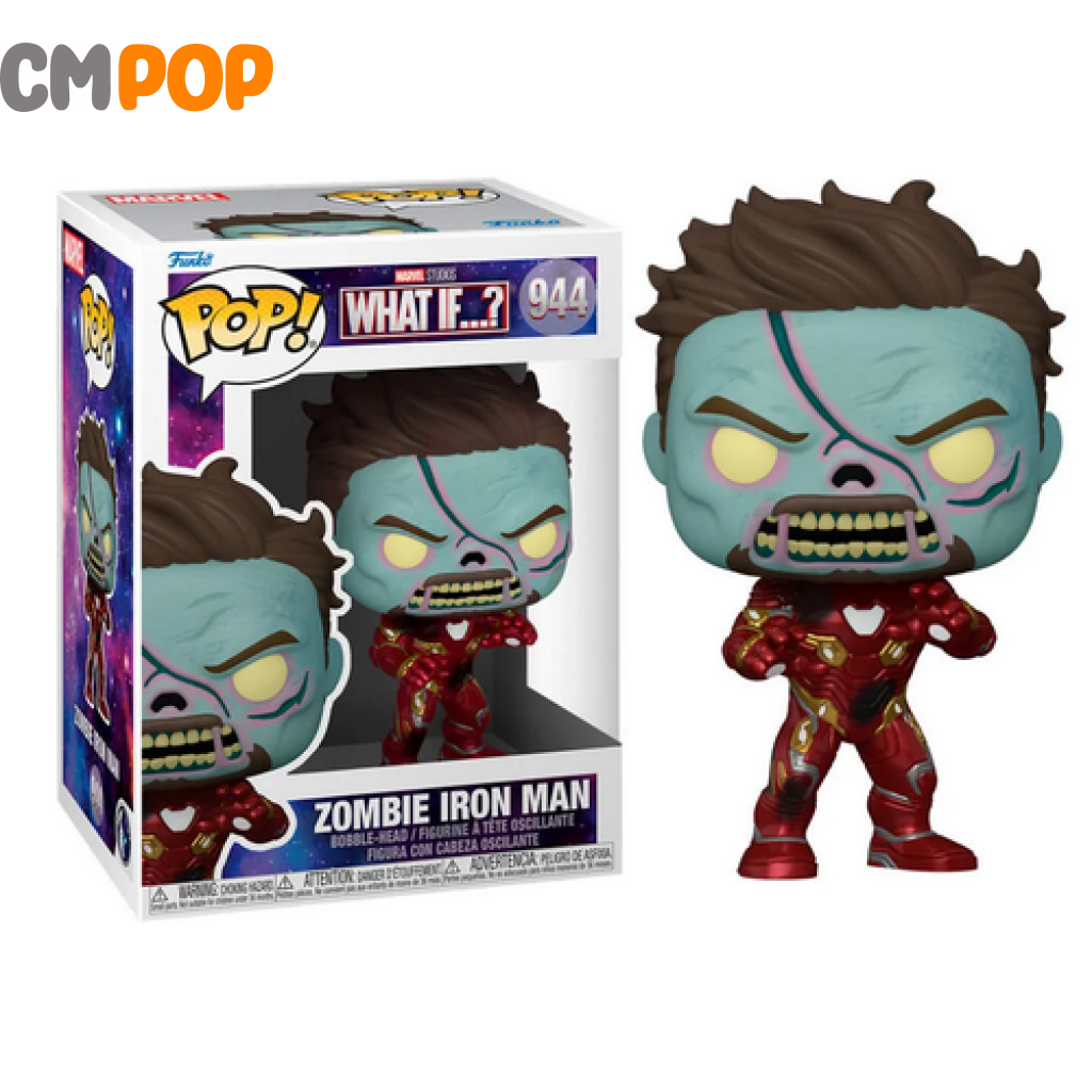 Zombie Iron Man - #944 Funko Pop! Marvel What If...? Pop