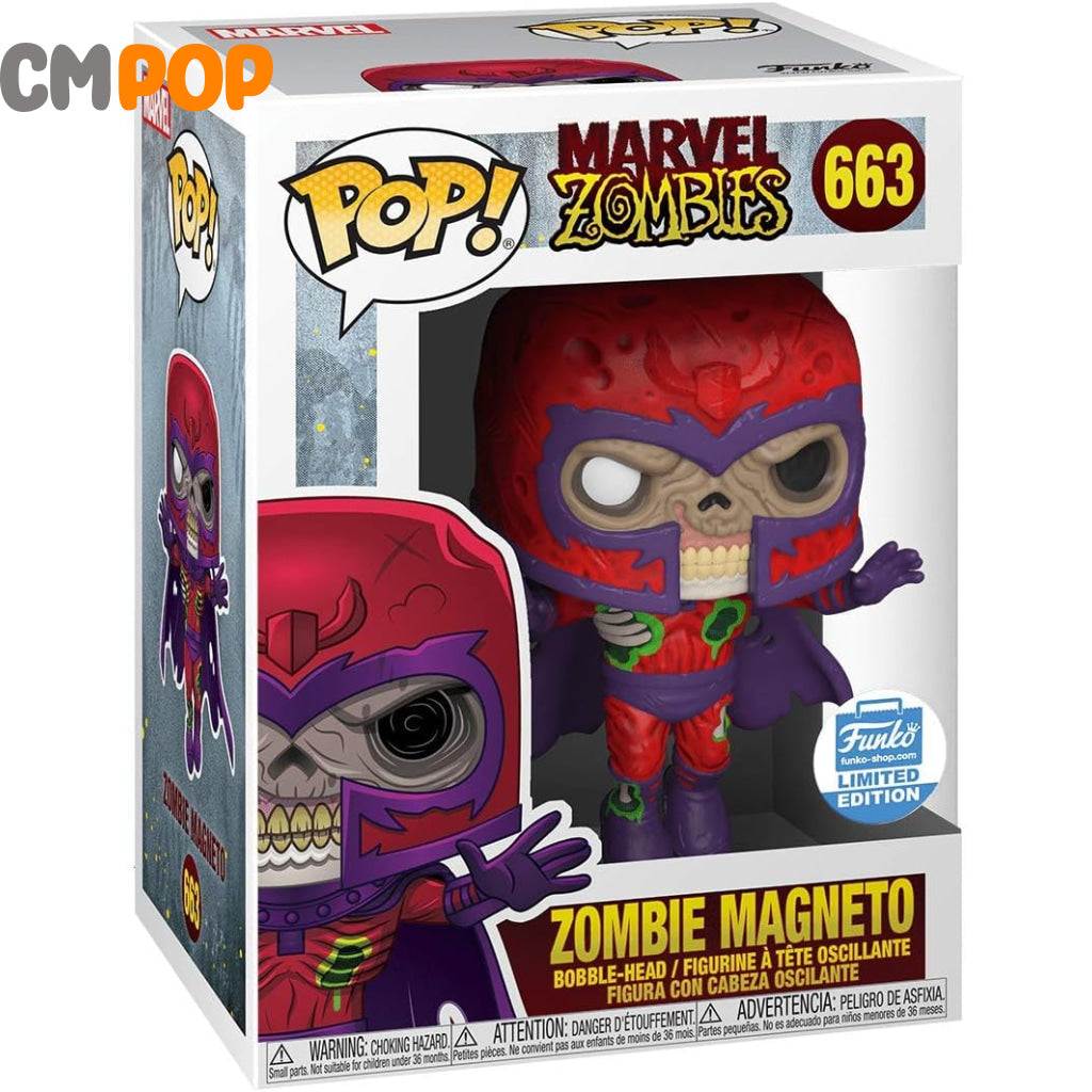 Zombie Magneto - #663 Funko Pop! Marvel Zombies Limited Edition Pop