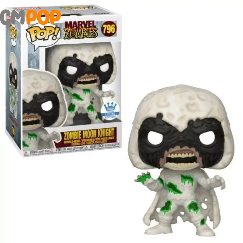 Zombie Moon Knight - #796 Funko Pop! Marvel Zombies Exclusive Pop