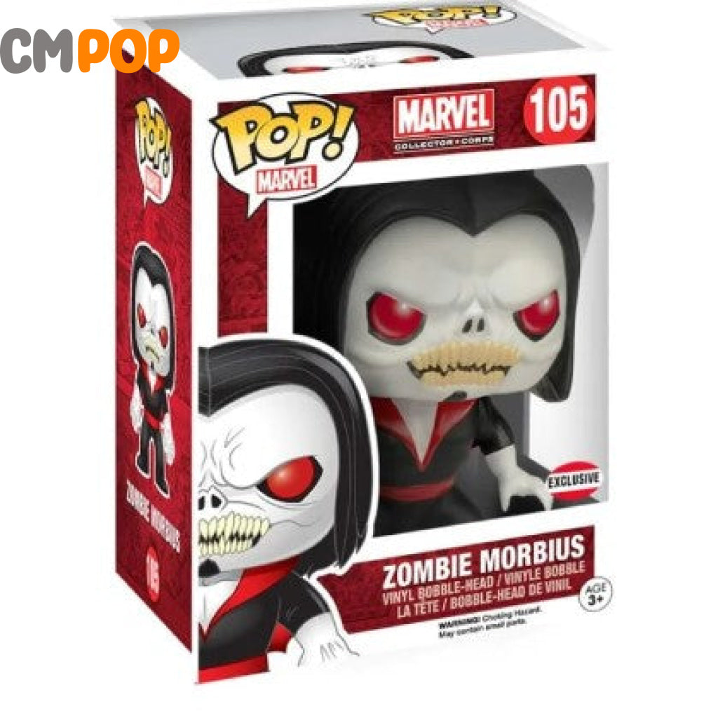 Zombie Morbius - #105 Funko Pop! Marvel Mcc Exclusive Pop
